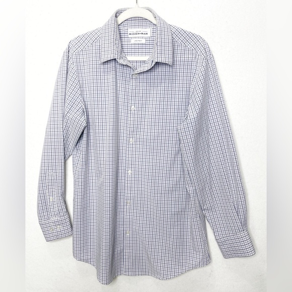 Mizzen+Main Men’s Performance Large Trim Fit Leeward Dress Sport Shirt - Picture 1 of 5